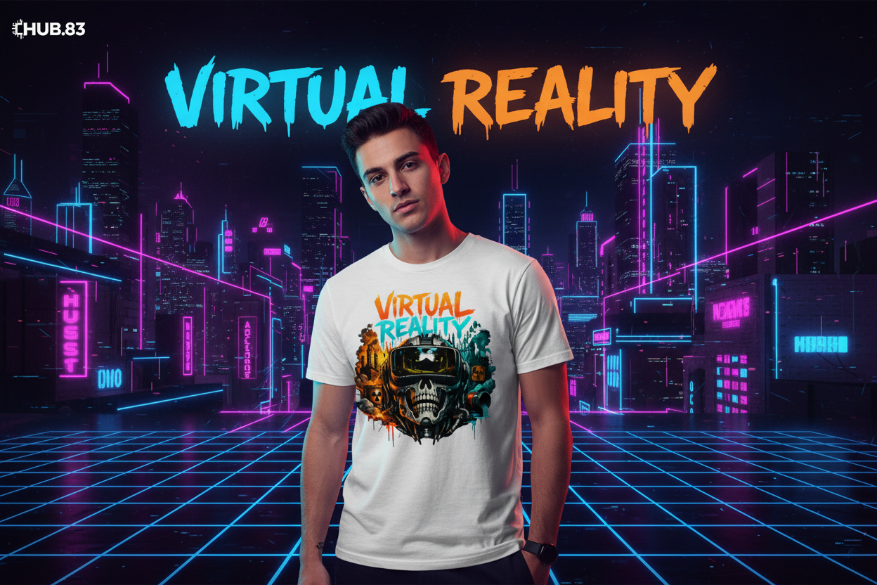 Virtual Reality Banner com Manequim